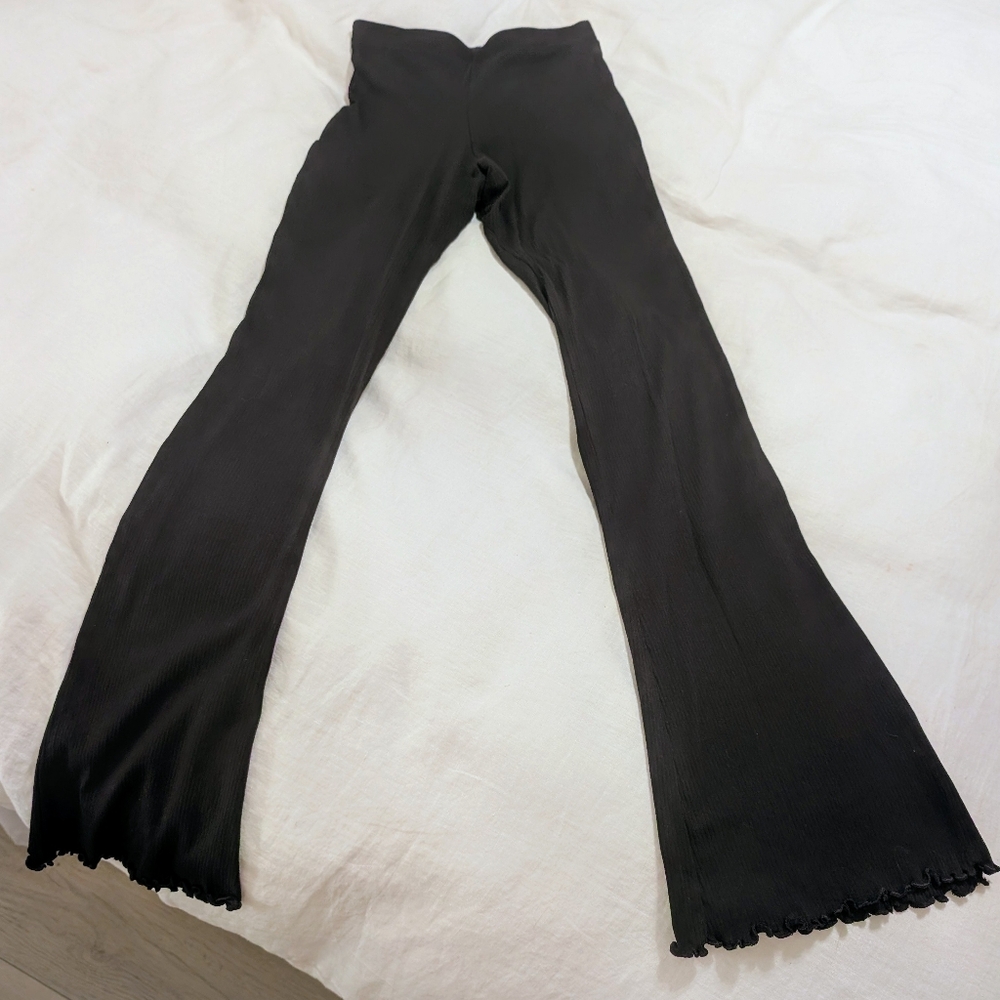 Organic Basics Core Bold Rib Flare Leggings XXS - Picture 4 of 6